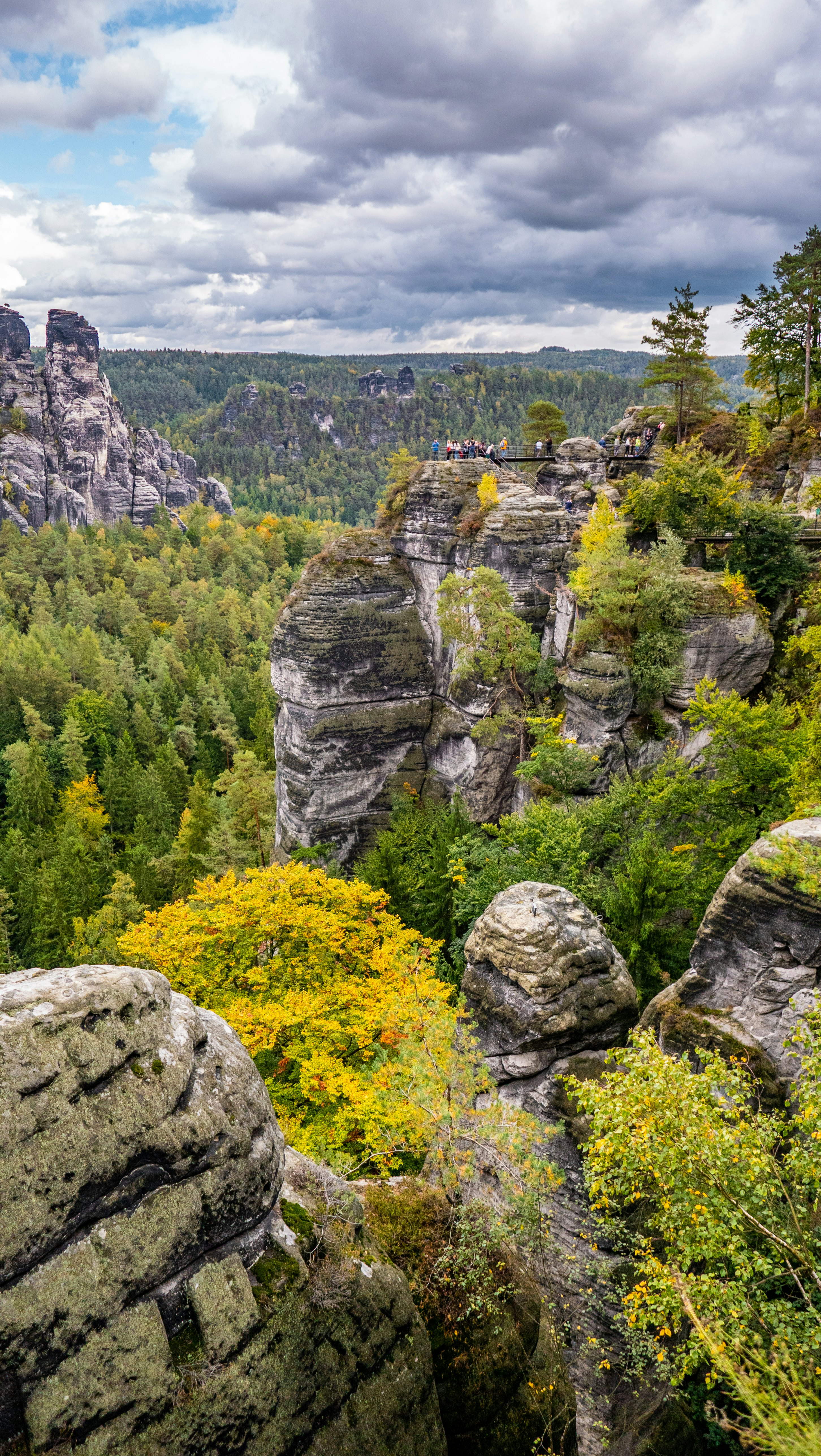 Felsen der Sächsischen Schweit